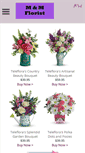 Mobile Screenshot of mandmflorist.com